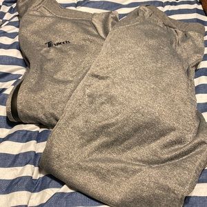 Grey 2 piece sweat suit